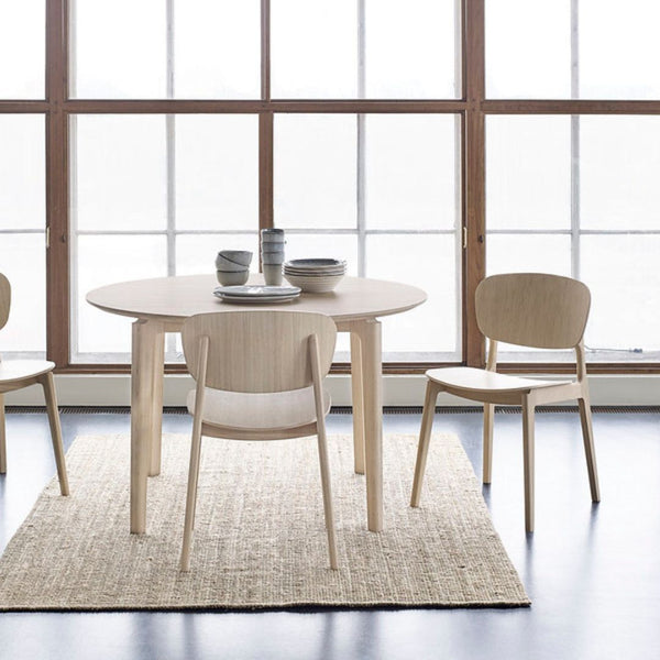 Haslev Møbelsnedkeri Ida spisebord - Træben & massiv træ