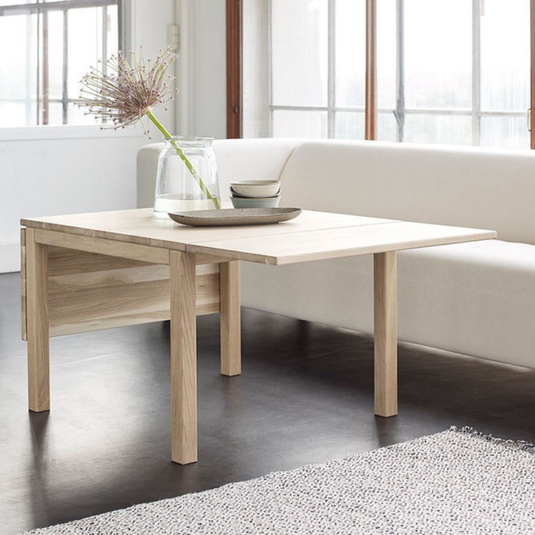 Haslev Møbelsnedkeri Klassik klap sofaborde - Massiv eg