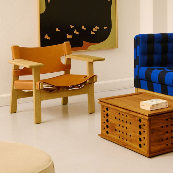 Børge Mogensen Den Spanske Stol - Læder