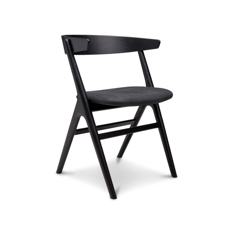 Sibast No. 9 spisestuestol - Polstret sæde