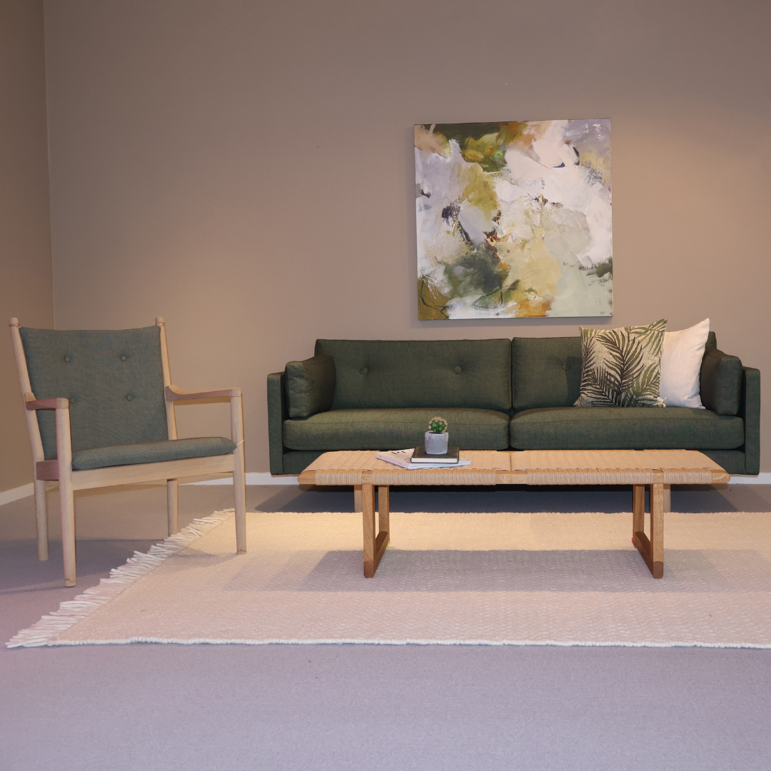 Erik Jørgensen EJ220 sofa med knapper - Stof