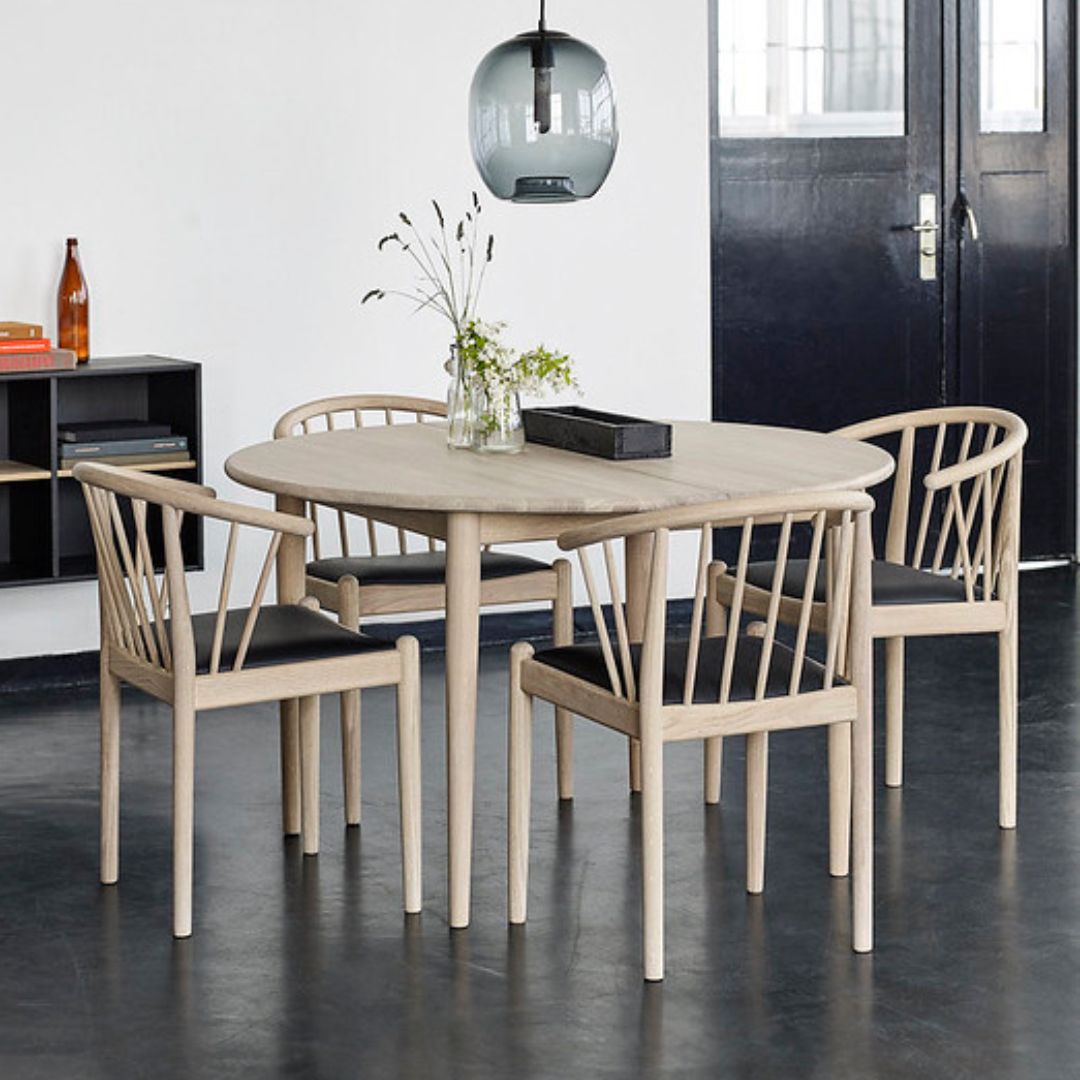 Haslev Møbelsnedkeri Lindeberg spisestuestole - Massiv eg