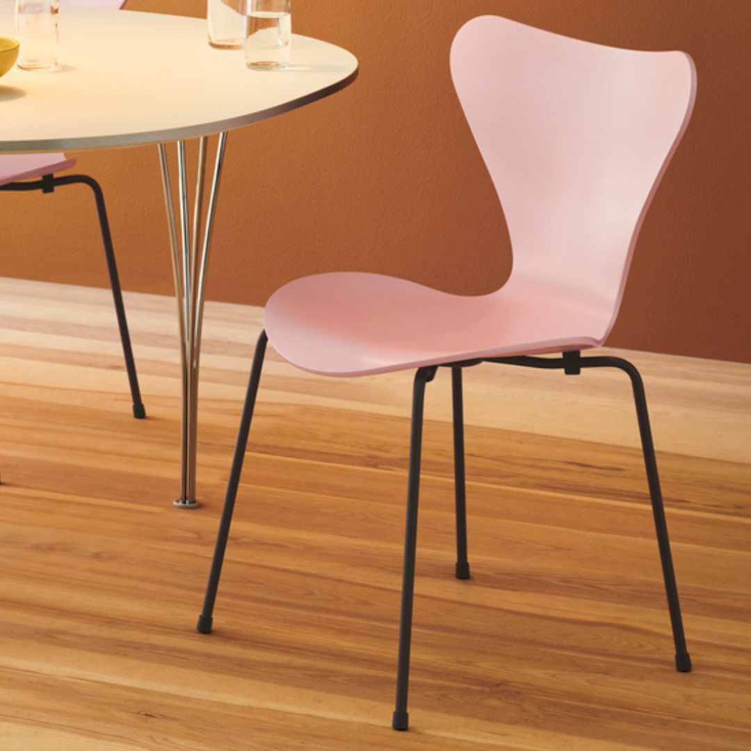 Ben dup til Arne Jacobsen stole - M/u filt