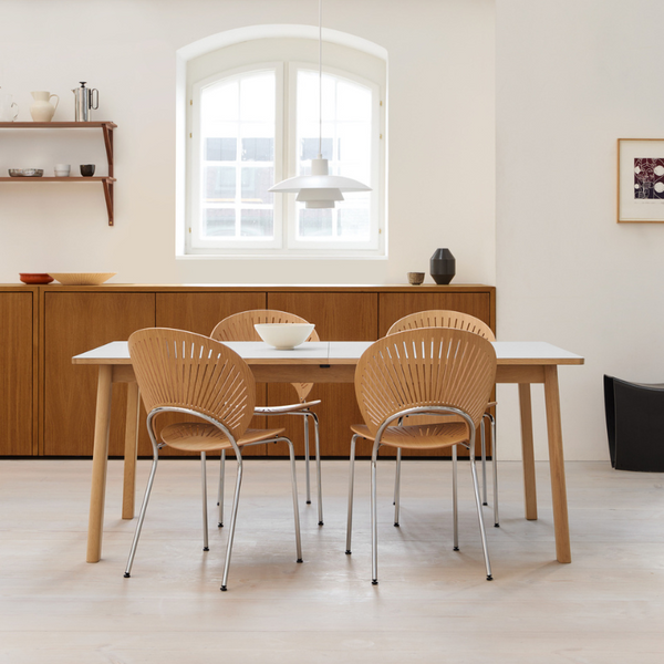 Fredericia Ana spisebord med udtræk - Eg/nanolaminat