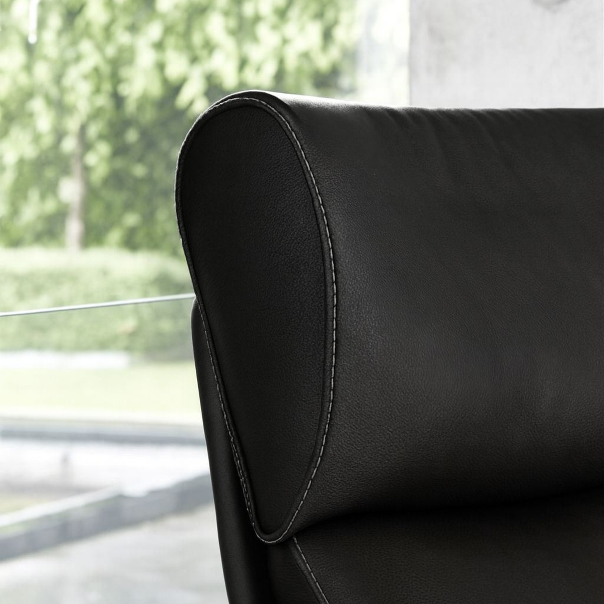 Berg Furniture Nasa lænestol i Berg Soft læder, ryglæn