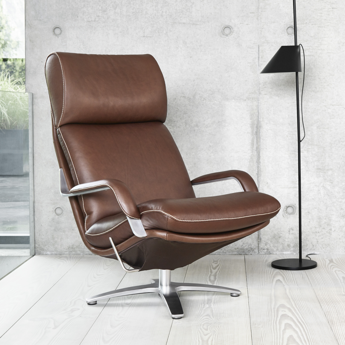 Berg Furniture Nasa lænestol i stuemiljø