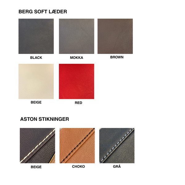 Berg Furniture Coda lænestol - Berg Soft læder