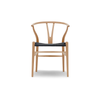 Hans J. Wegner CH24 Y-stol - Sort flet