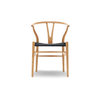 Hans J. Wegner CH24 Y-stol - Sort flet