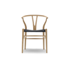 Hans J. Wegner CH24 Y-stol - Sort flet