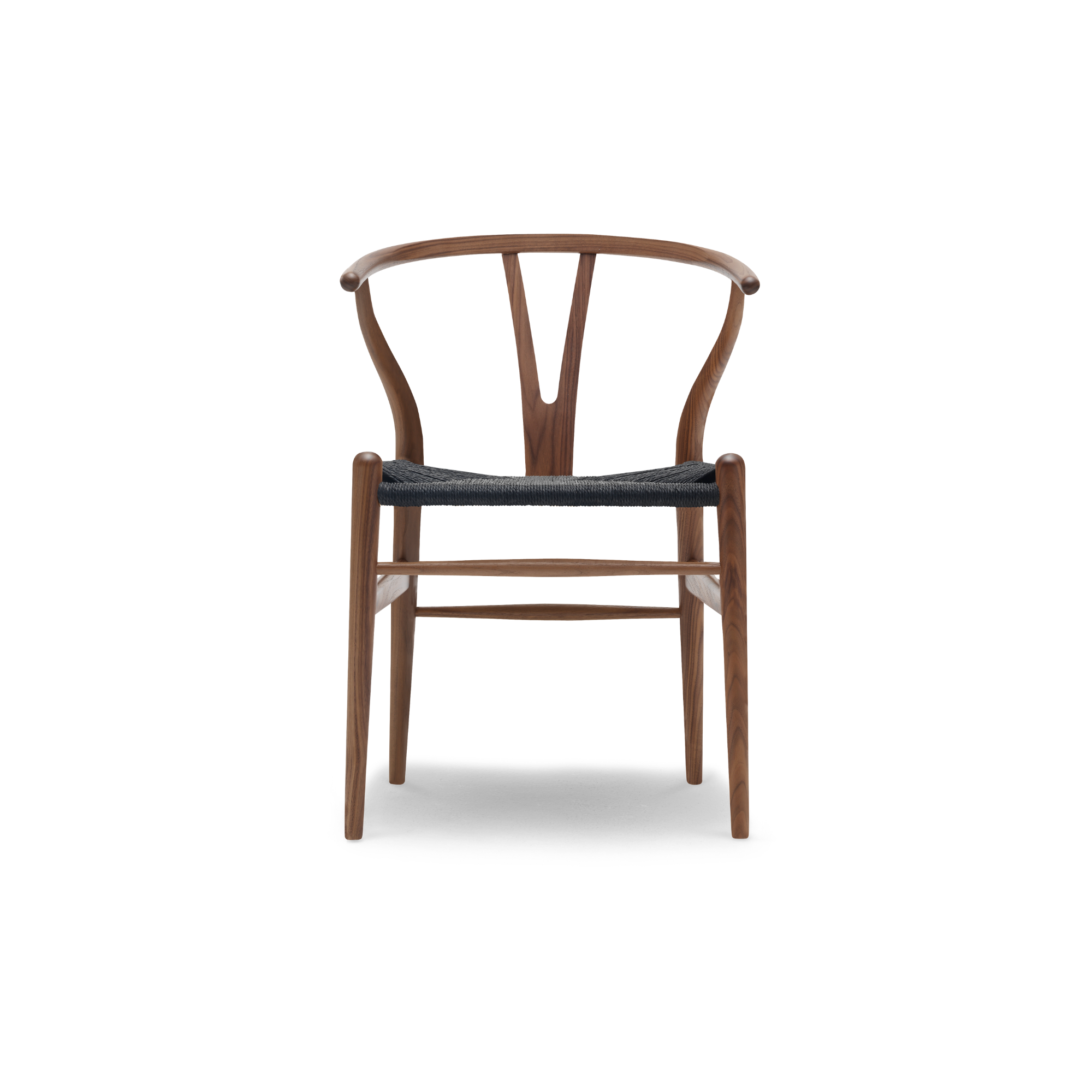 Hans J. Wegner CH24 Y-stol - Sort flet