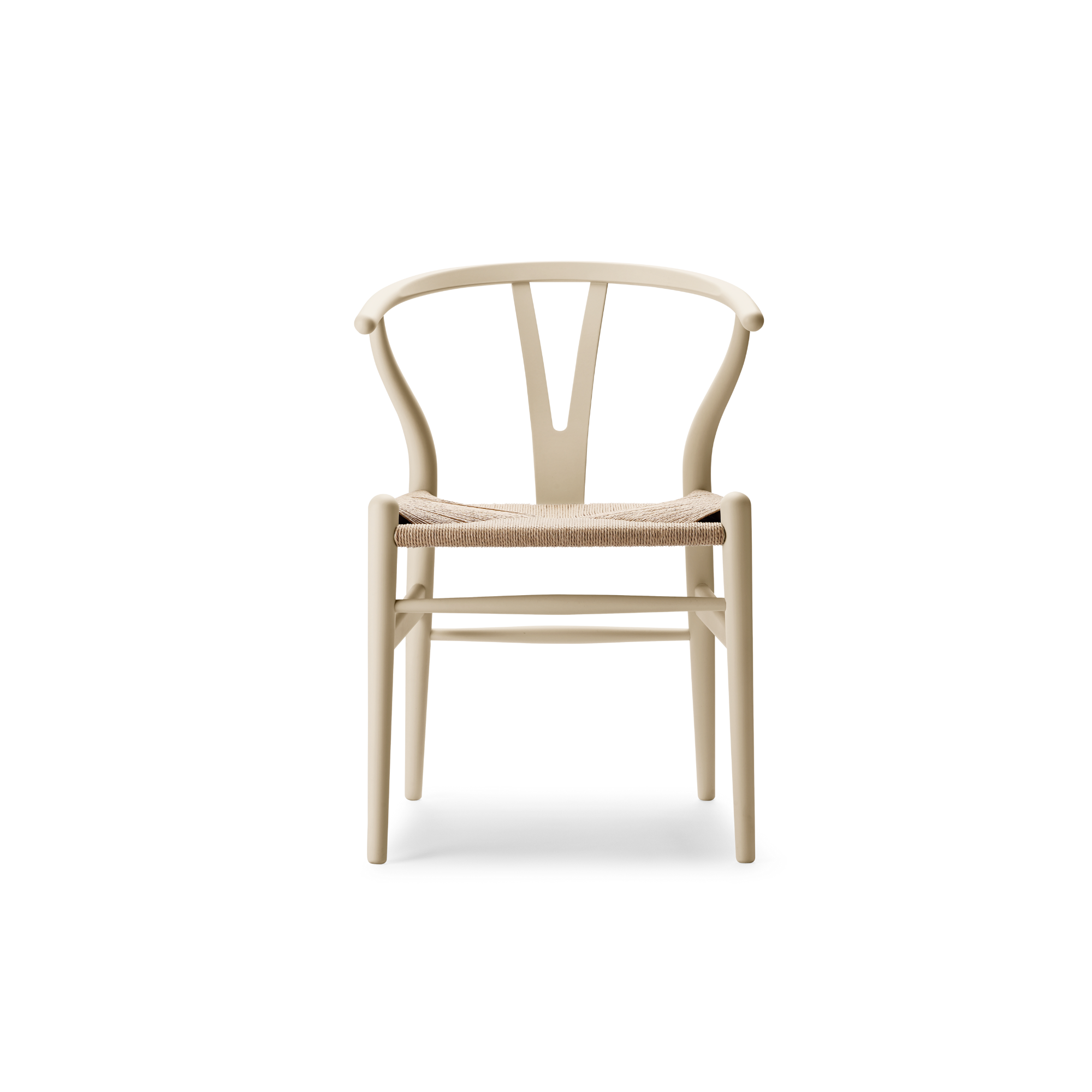 Hans J. Wegner CH24 Soft Y-stol - Natur flet