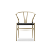 Hans J. Wegner CH24 Soft Y-stol - Sort flet