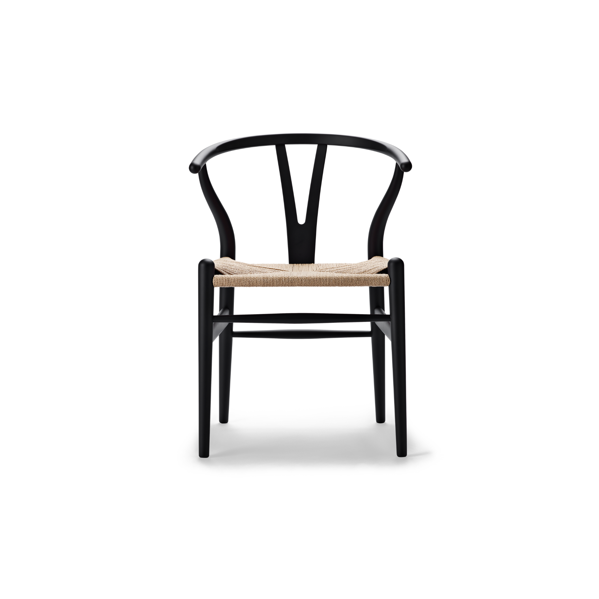 Hans J. Wegner CH24 Soft Y-stol - Natur flet