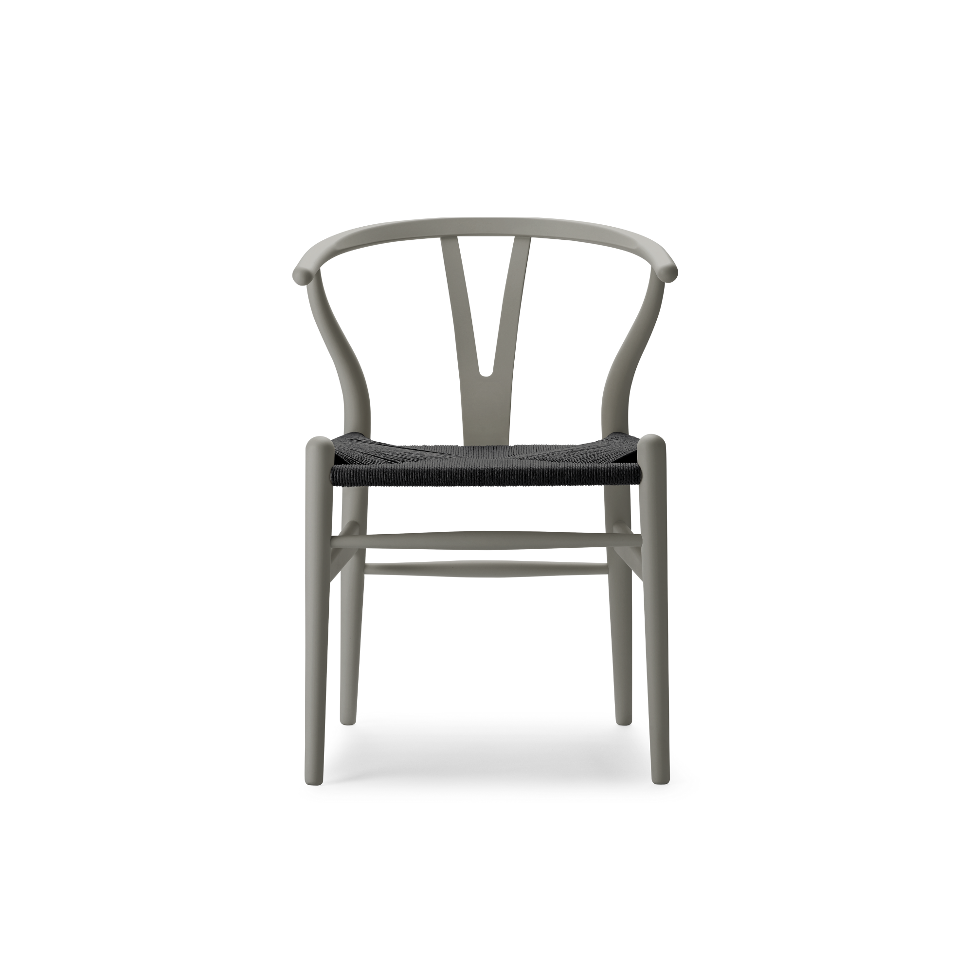 Hans J. Wegner CH24 Soft Y-stol - Sort flet
