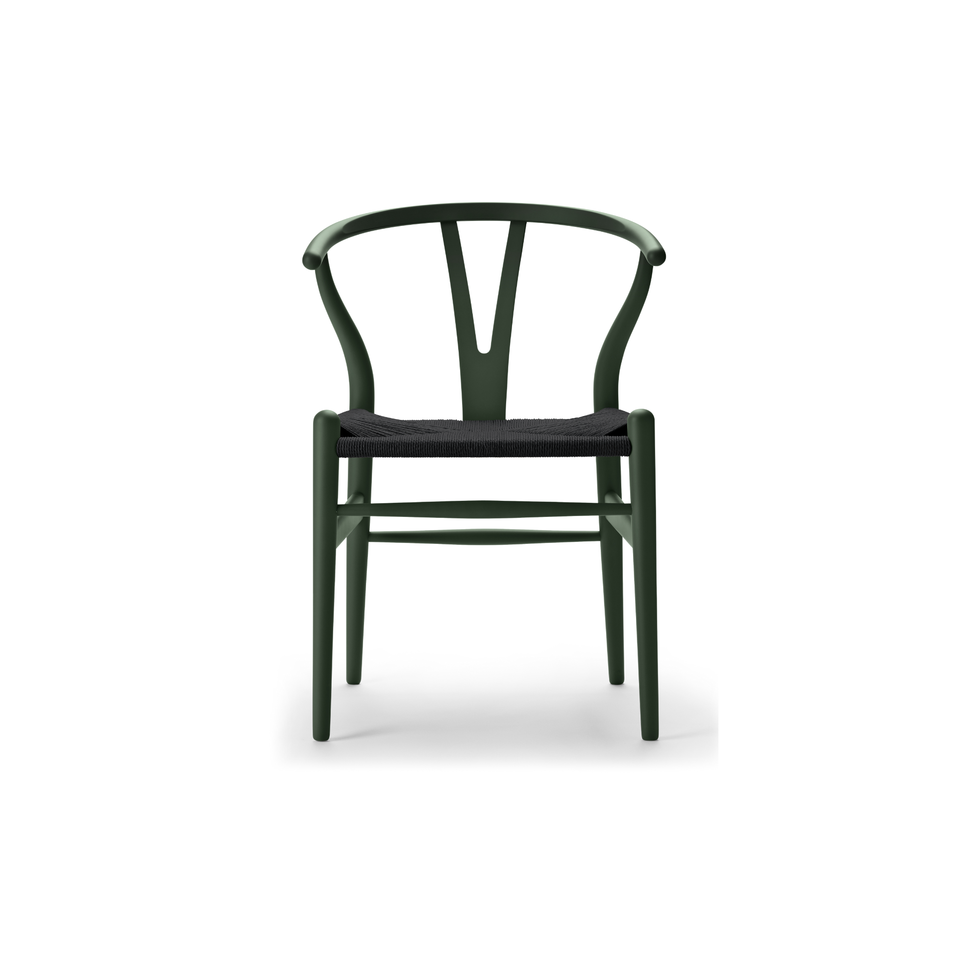 Hans J. Wegner CH24 Soft Y-stol - Sort flet