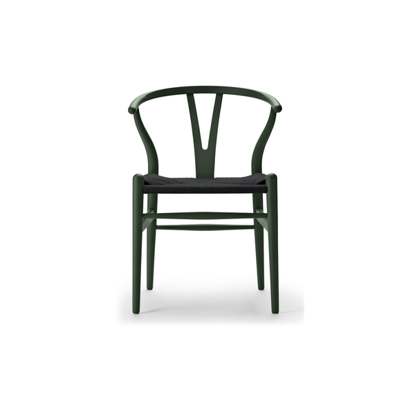 Hans J. Wegner CH24 Soft Y-stol - Sort flet