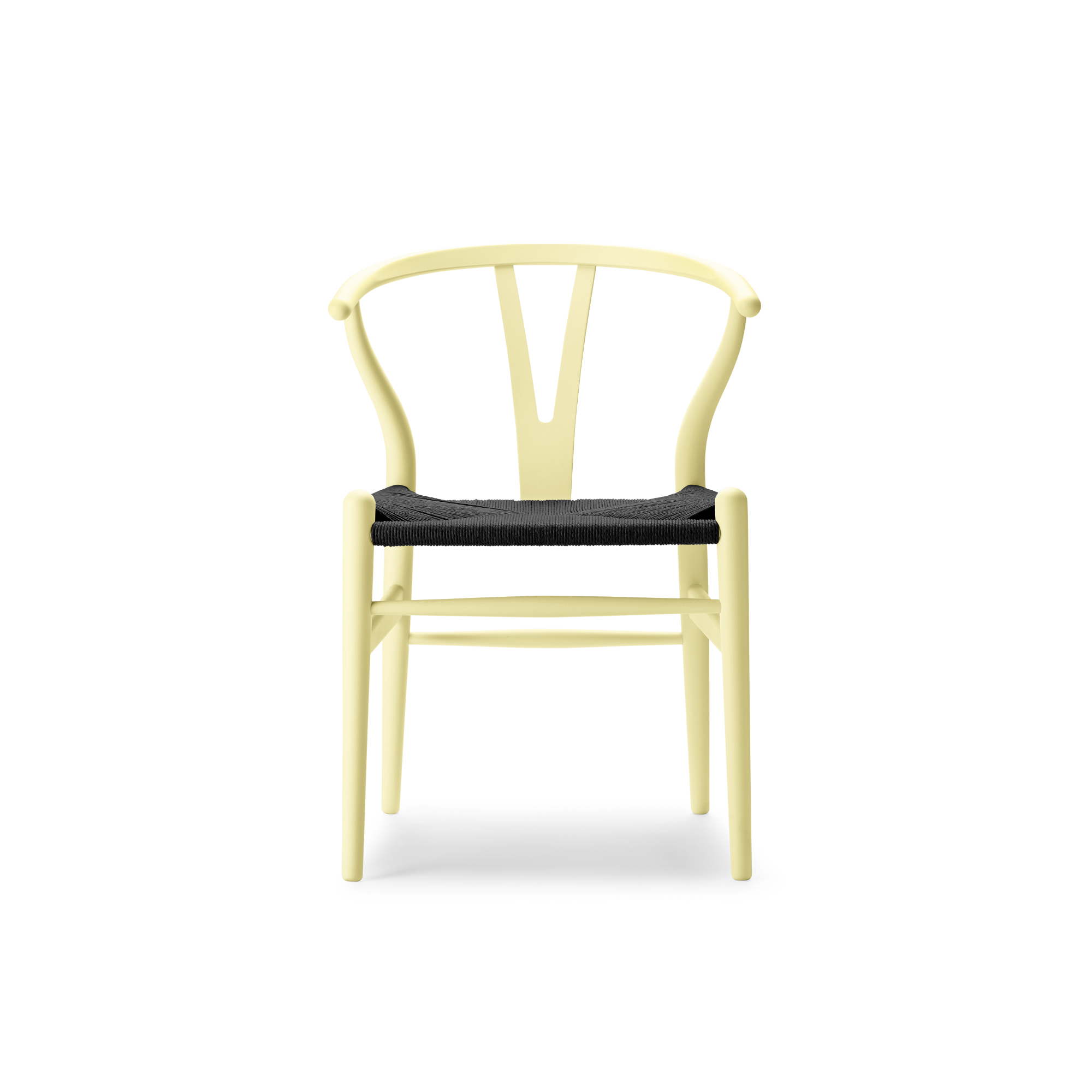 Hans J. Wegner CH24 Soft Y-stol - Sort flet