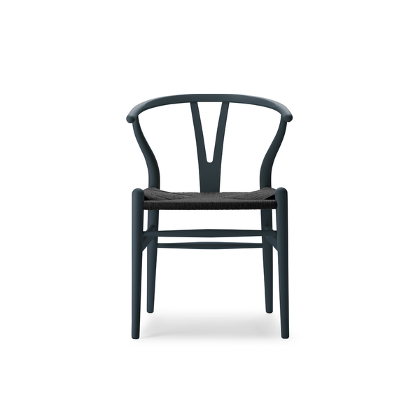 Hans J. Wegner CH24 Soft Y-stol - Sort flet