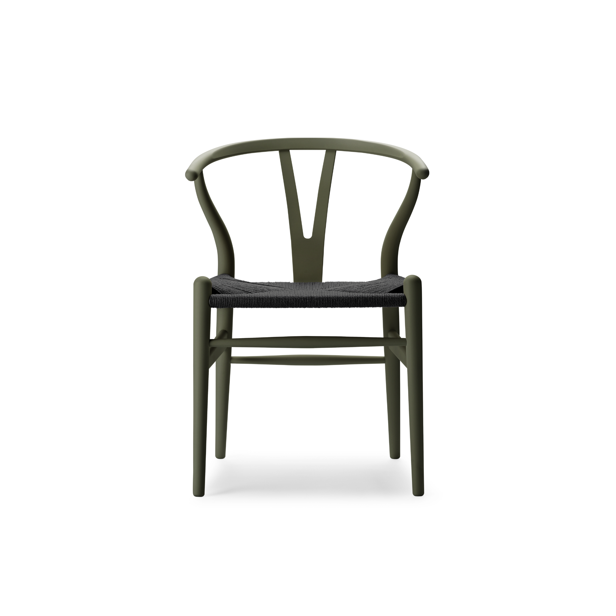 Hans J. Wegner CH24 Soft Y-stol - Sort flet