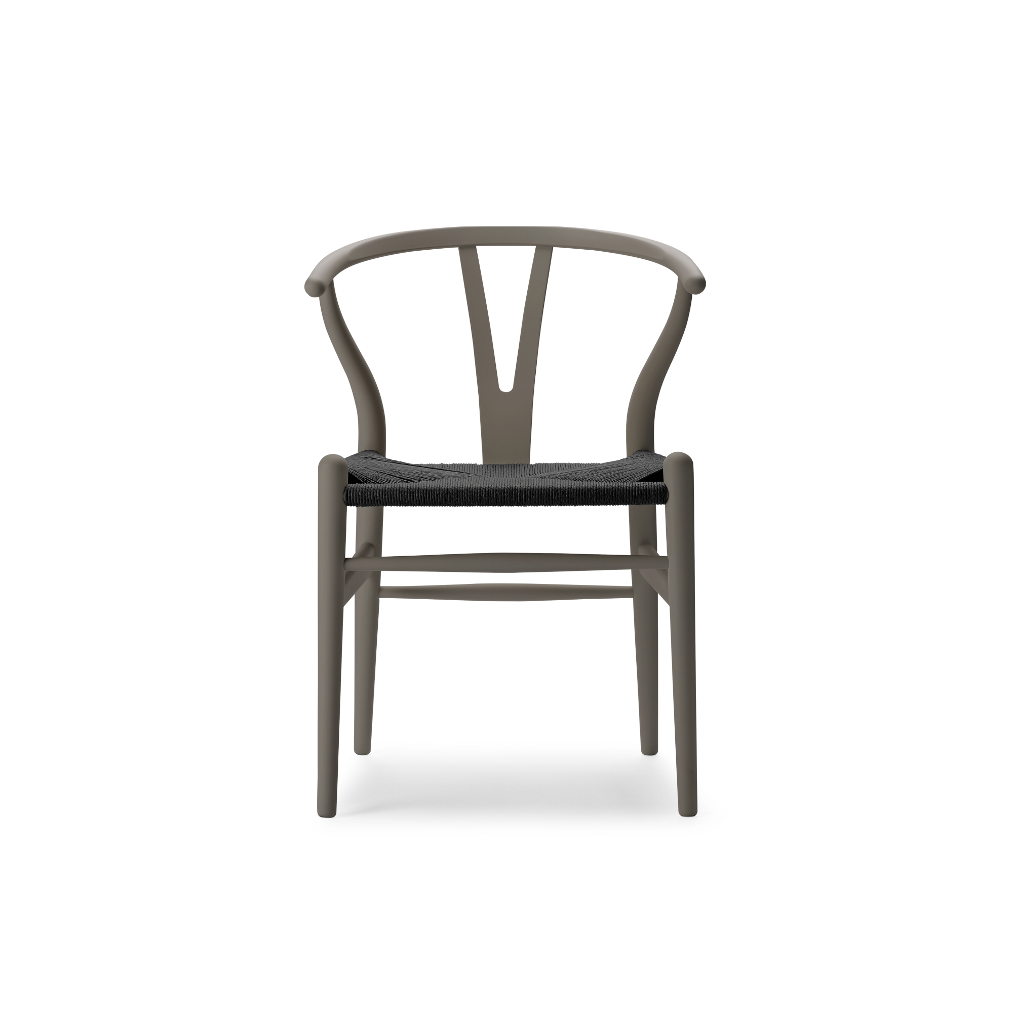 Hans J. Wegner CH24 Soft Y-stol - Sort flet