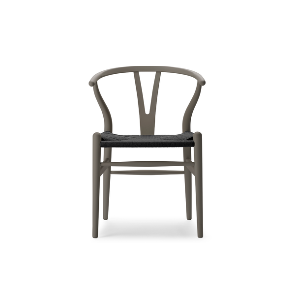 Hans J. Wegner CH24 Soft Y-stol - Sort flet