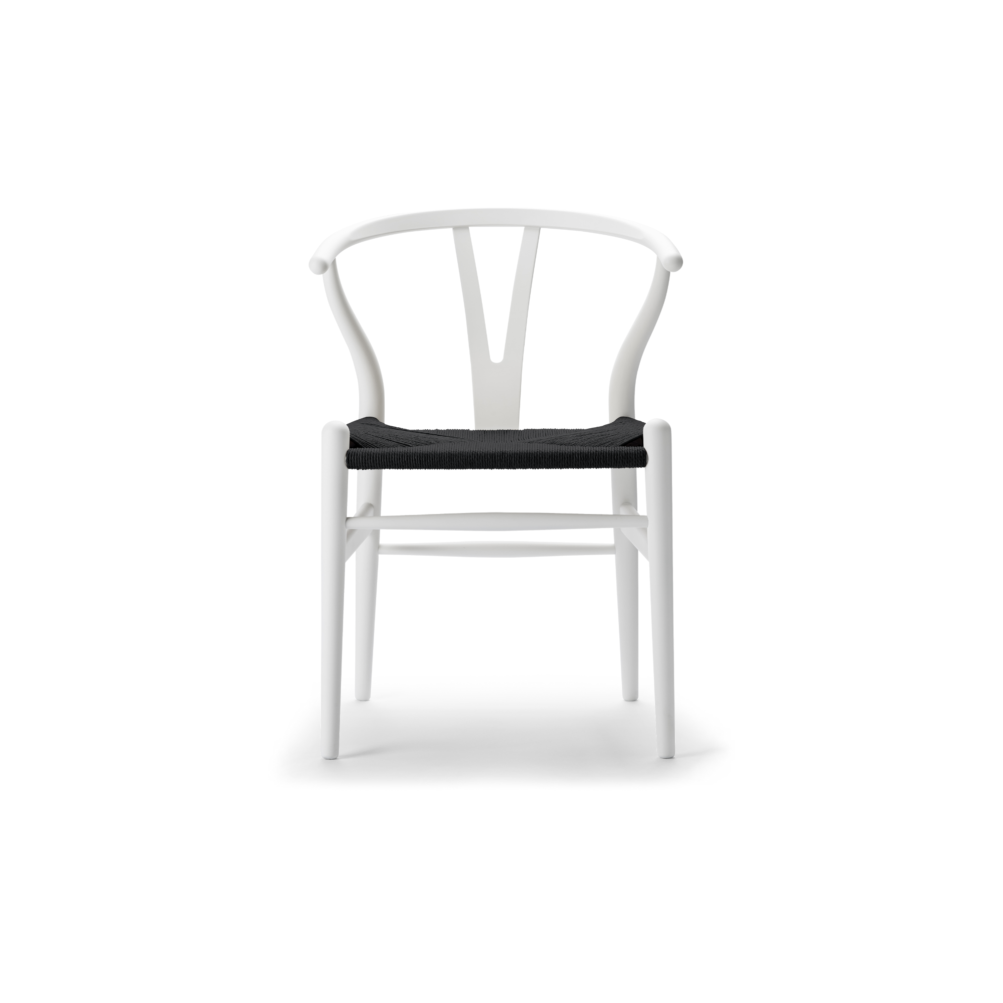 Hans J. Wegner CH24 Soft Y-stol - Sort flet