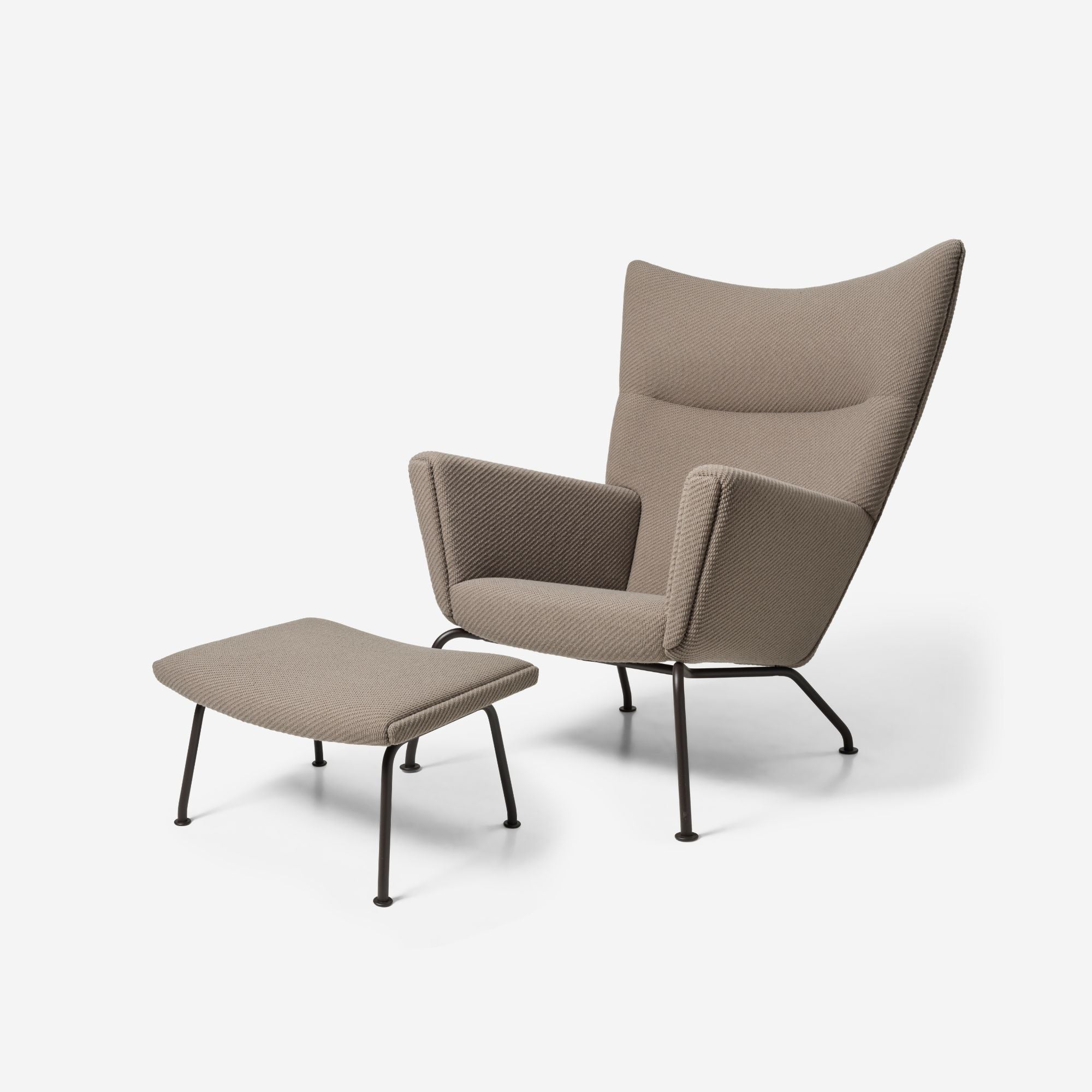 CH445 Wing Chair | Umi stof