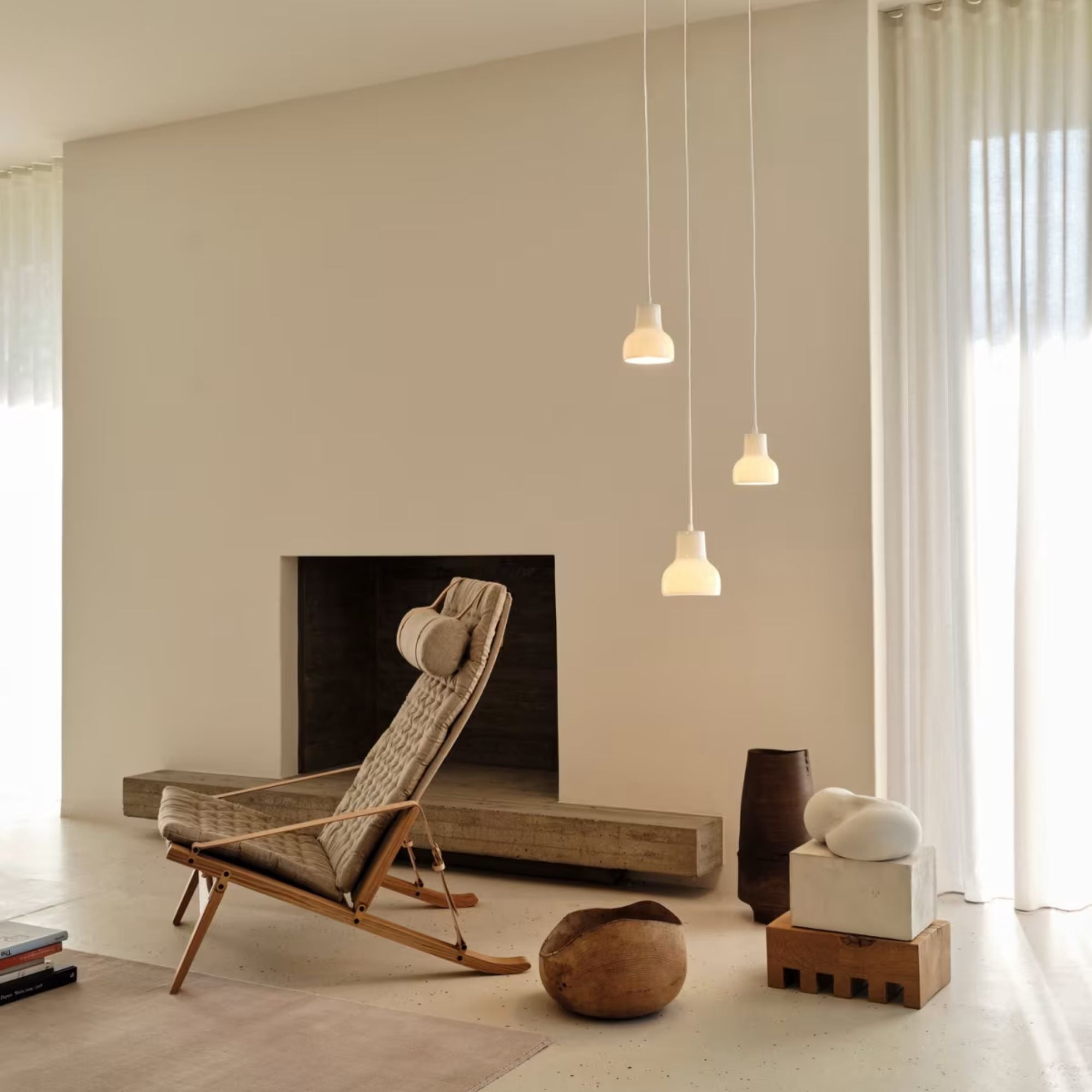 EM82 Porcelight pendel