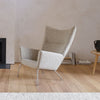 Hans J. Wegner CH445 Wing Chair lænestol - Læder
