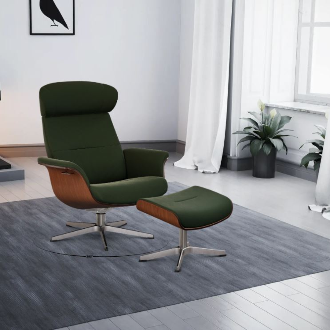 Timeout lænestol - Stjernefod - Stof