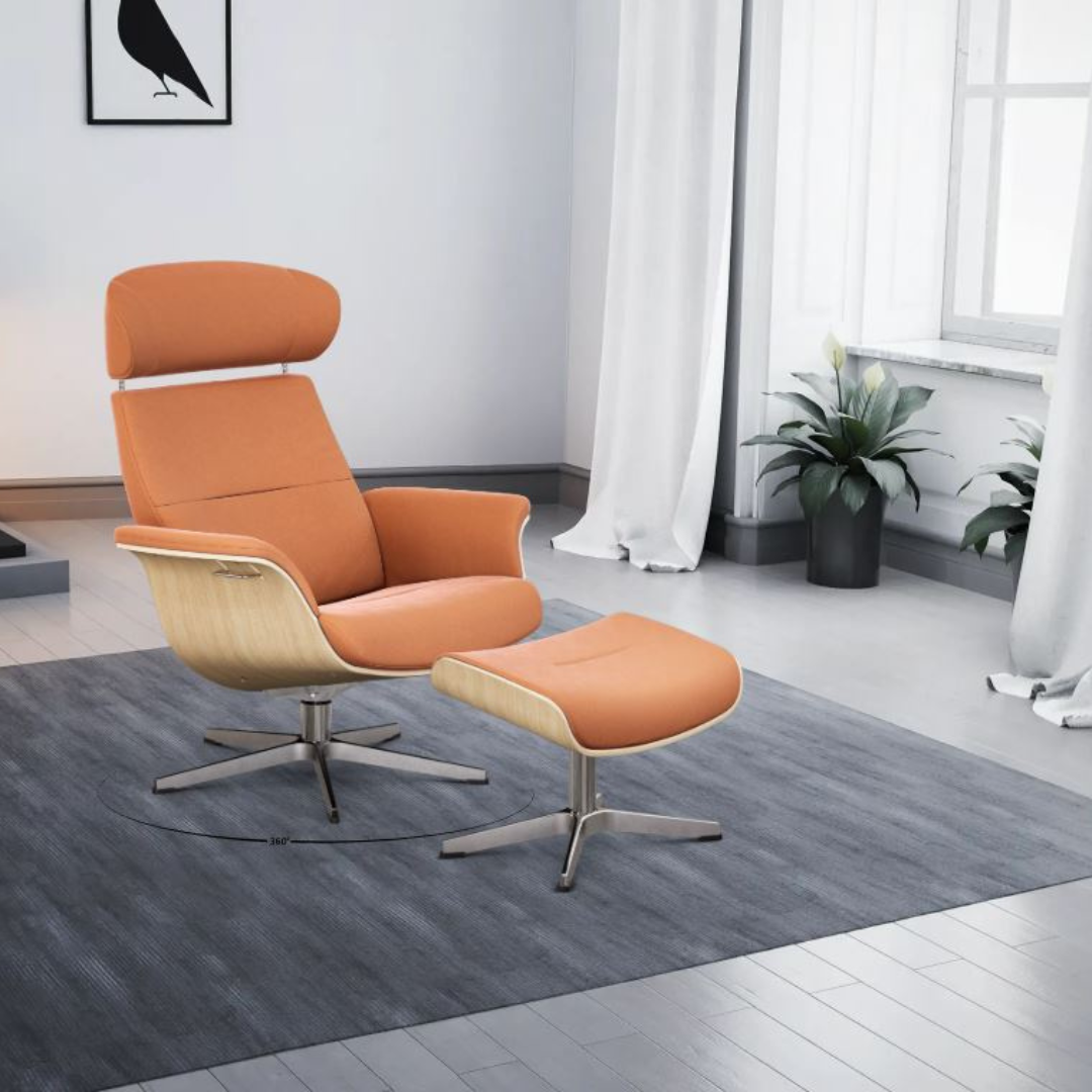 Timeout lænestol - Stjernefod - Stof