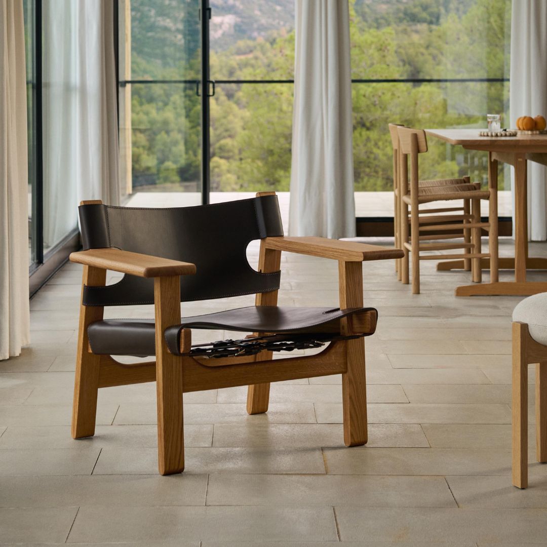 Børge Mogensen Den Spanske Stol - Læder