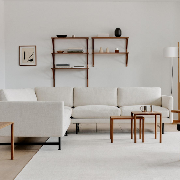 Fredericia Calmo 3 pers. sofa - Stof