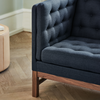 Erik Jørgensen EJ315 sofa - Stof/læder