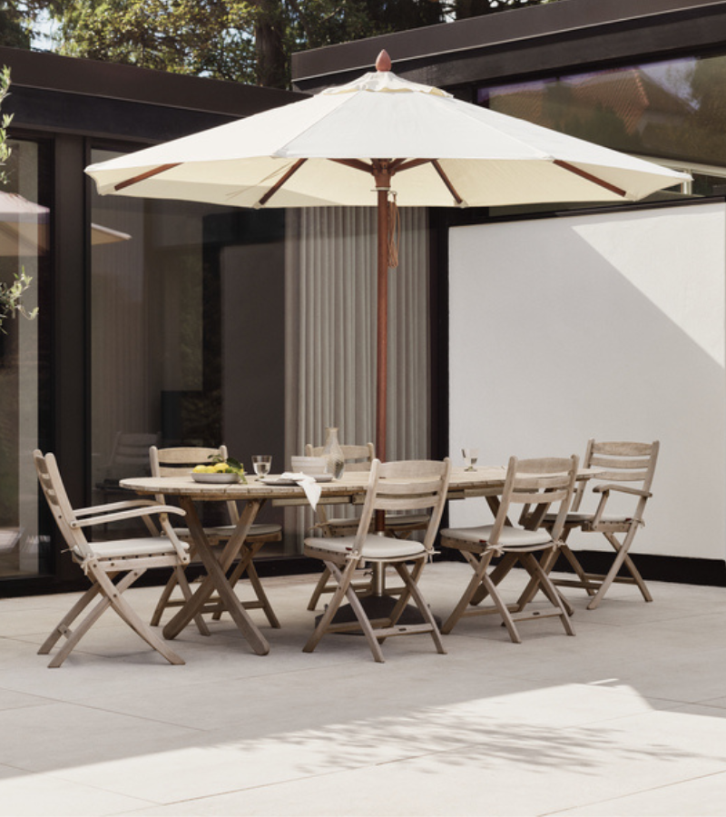 Skagerak Selandia havebord - Ovalt