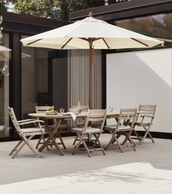 Skagerak Selandia havebord - Ovalt