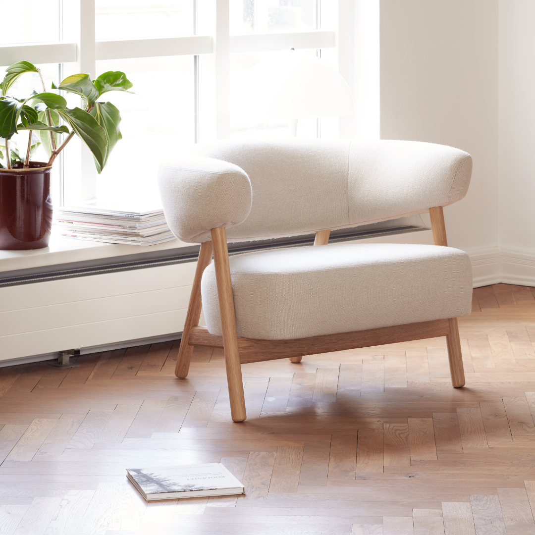 Mogens Hansen Cloud lænestol - Re-wool stof