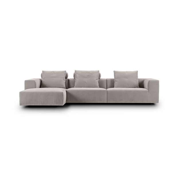 Eilersen Baseline sofa m. chaiselong - Munster stof
