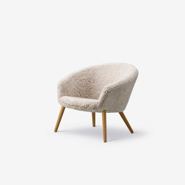 Ditzel loungestol | Eg m. lammeskind