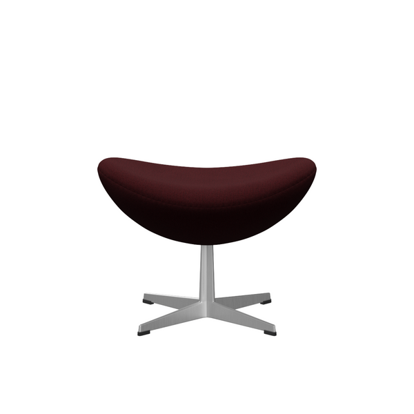 Arne Jacobsen Ægget fodskammel - Christianshavn stof