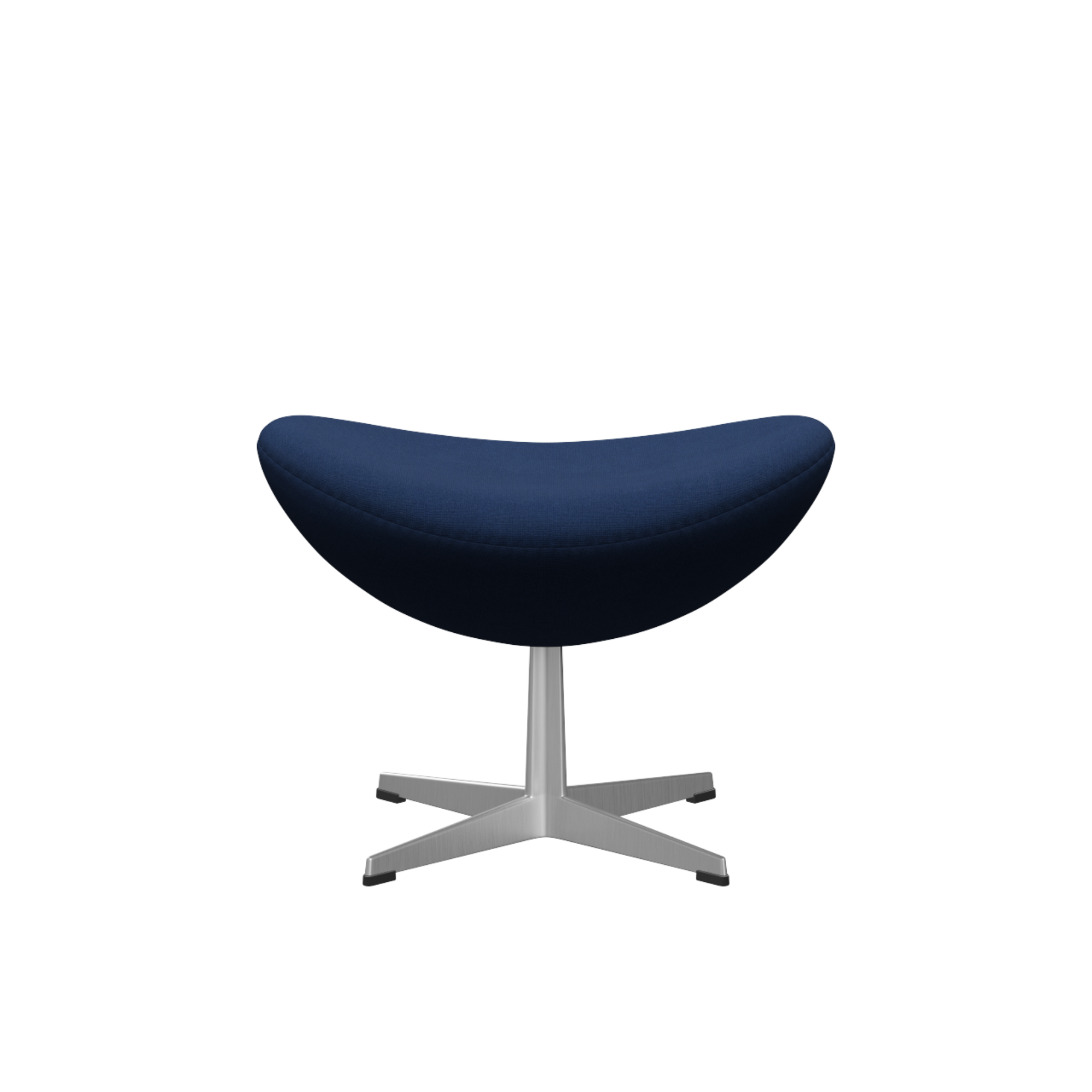 Arne Jacobsen Ægget fodskammel - Christianshavn stof