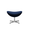 Arne Jacobsen Ægget fodskammel - Christianshavn stof
