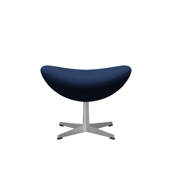 Arne Jacobsen Ægget fodskammel - Christianshavn stof