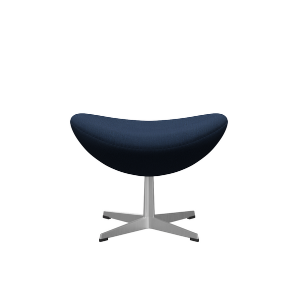 Arne Jacobsen Ægget fodskammel - Christianshavn stof