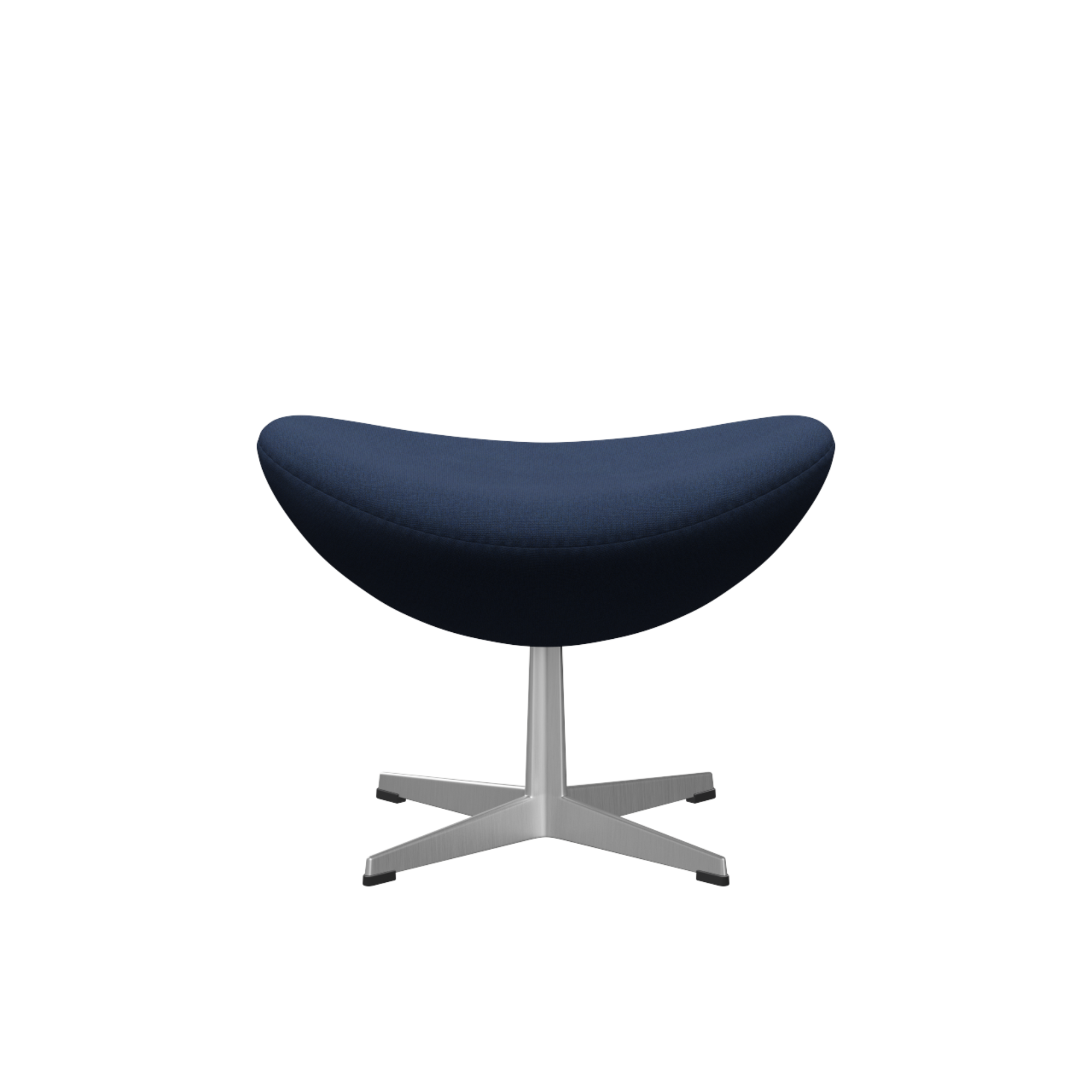 Arne Jacobsen Ægget fodskammel - Christianshavn stof