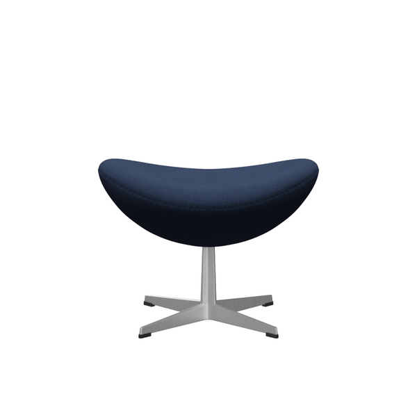 Arne Jacobsen Ægget fodskammel - Christianshavn stof