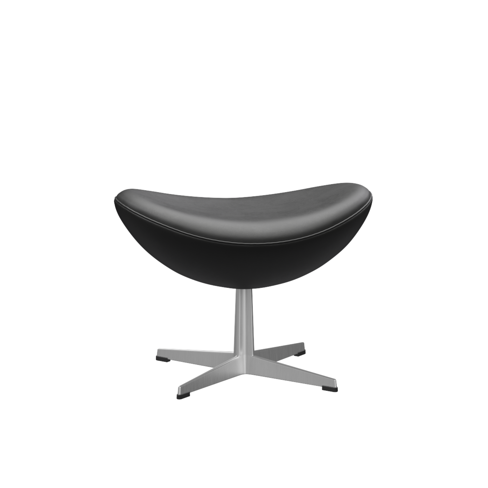 Arne Jacobsen Ægget fodskammel - Essential læder