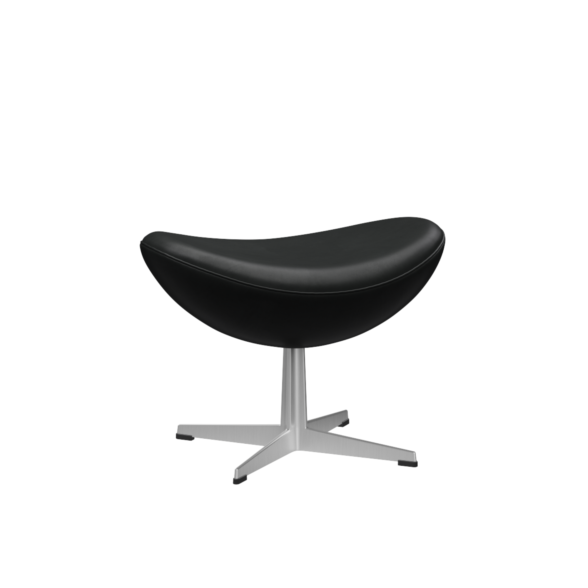 Arne Jacobsen Ægget fodskammel - Grace læder