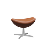 Arne Jacobsen Ægget fodskammel - Grace læder